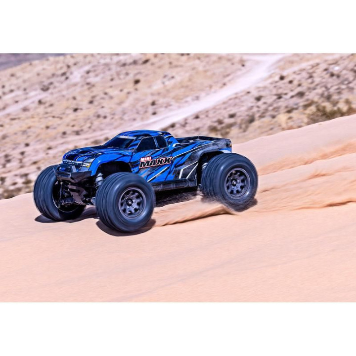 Traxxas Mini Maxx 1:12 BL-2s RTR černý
