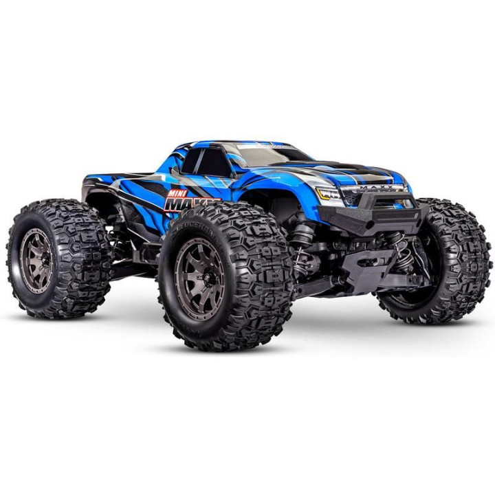 Traxxas Mini Maxx 1:12 BL-2s RTR černý