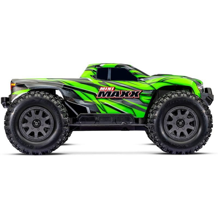 Traxxas Mini Maxx 1:12 BL-2s RTR černý