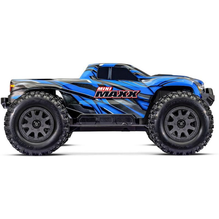 Traxxas Mini Maxx 1:12 BL-2s RTR černý