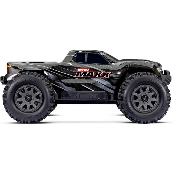 Traxxas Mini Maxx 1:12 BL-2s RTR černý