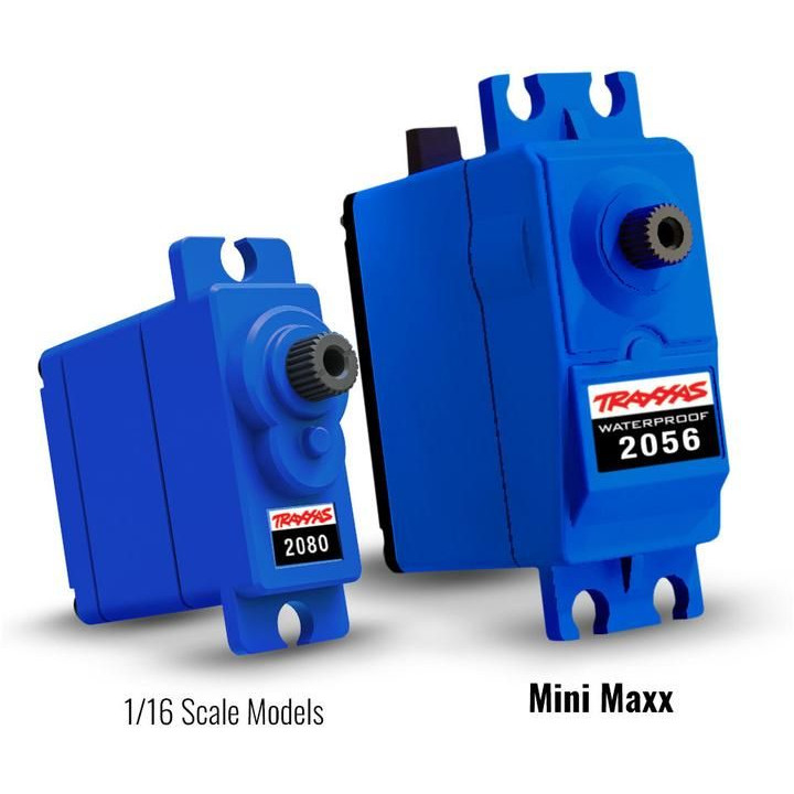 Traxxas Mini Maxx 1:12 BL-2s RTR černý
