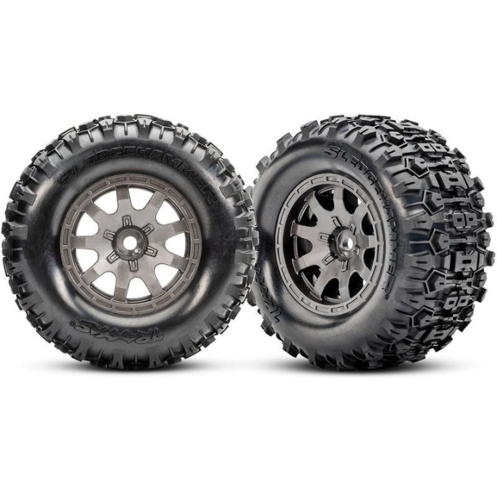 Traxxas Mini Maxx 1:12 BL-2s RTR černý