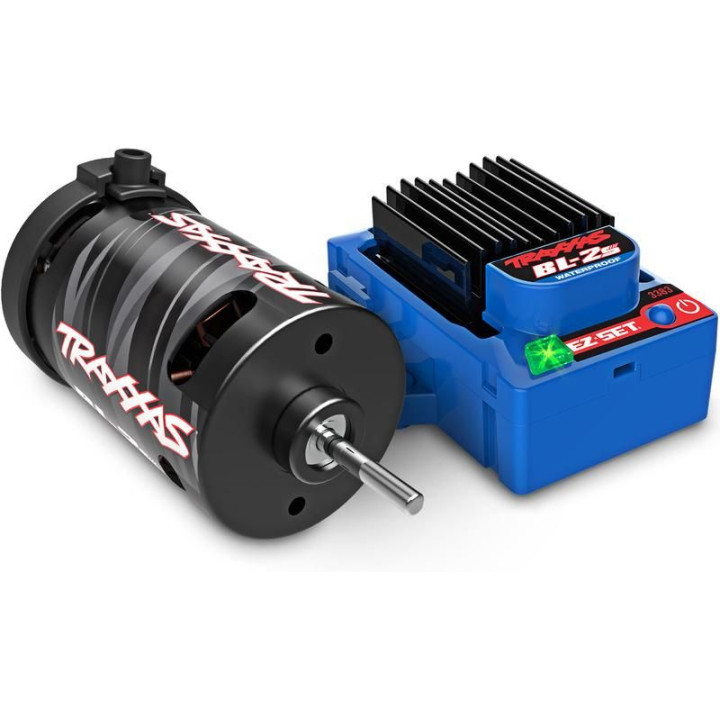 Traxxas Mini Maxx 1:12 BL-2s RTR černý