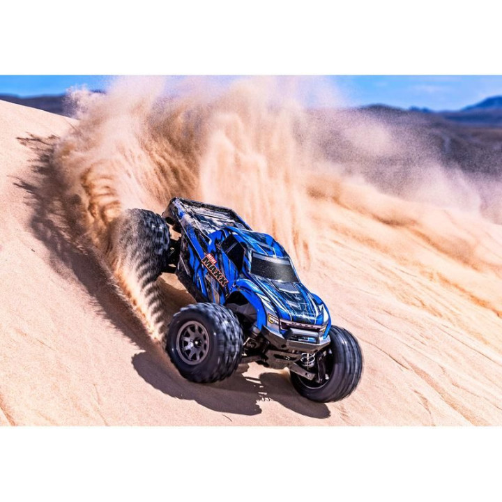 Traxxas Mini Maxx 1:12 BL-2s RTR modrý
