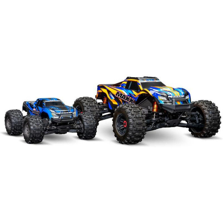 Traxxas Mini Maxx 1:12 BL-2s RTR oranžový