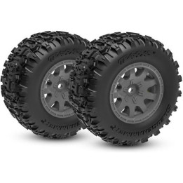 Traxxas kolo 2.1/2.6", disk šedý, pneu Sledgehammer (přední) (2)