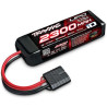 LiPol akumulátor Traxxas 3 články 11.1 V 2300 mAh pro auta Traxxas 1:12. Rozměry 22 x 35 x 110 mm. Akumulátor je vybaven novým konektorem Traxxas iD