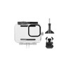 Vodotěsné potápěčské pouzdro do 60 metrů pro GoPro HERO13 Black v průhledném provedení je vyrobeno z odolného polykarbonátu a tvrzeného skla. Pouzdro váží 99,5 g a má kompaktní rozměry 8,83 × 8,45 × 4,3 cm. Je kompatibilní s modely GoPro HERO13 Black, 12 a 11. Ideální ochrana pro natáčení pod vodou i v extrémních podmínkách, která zajišťuje bezpečí vaší kamery až do hloubky 60 metrů. Skvělý doplněk pro milovníky vodních sportů a potápění.