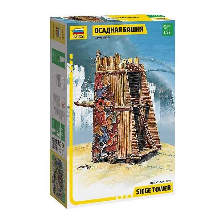 Model Kit budova 8513 - Siege Tower (1:72)