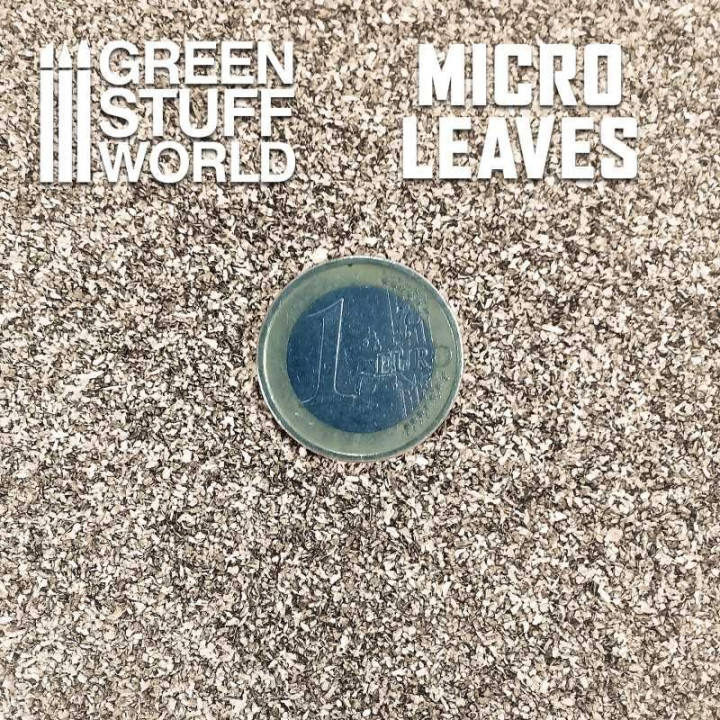 Micro Leaves - White mix / Mikro listy - Biela zmes