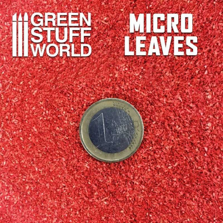 Micro Leaves - Red mix / Mikro listy - červená zmes