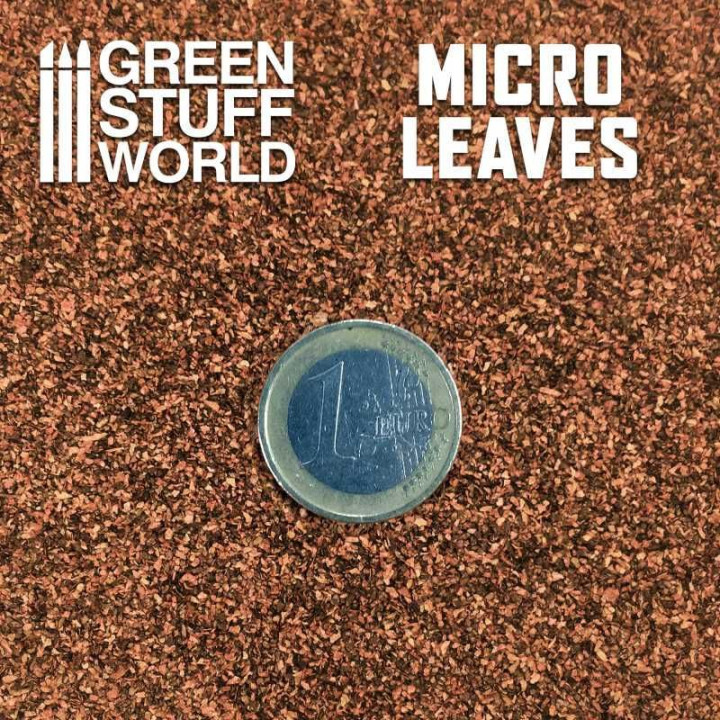 Micro Leaves - Brown mix / Mikro listy - hnedá zmes