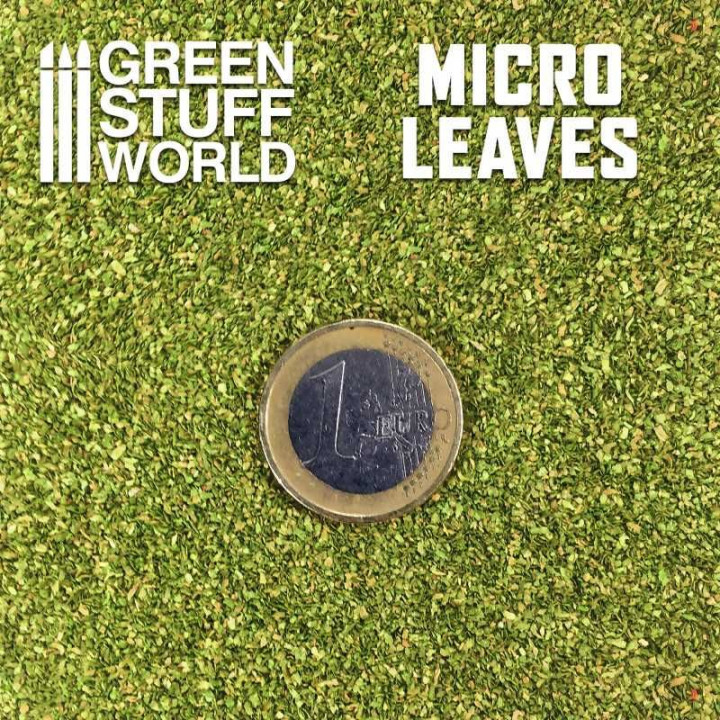Micro Leaves - Light Green Mix / Mikro listy - svetlozelená zmes