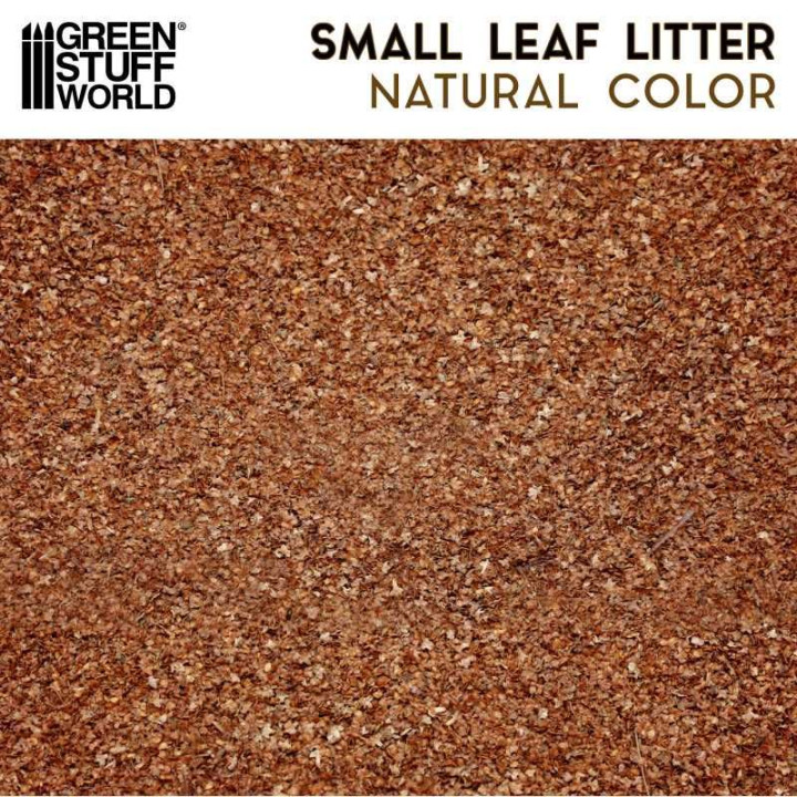 Small Leaf Litter - Natural Color / Malá listová podstielka - prírodná farba