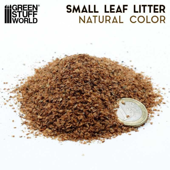 Small Leaf Litter - Natural Color / Malá listová podstielka - prírodná farba