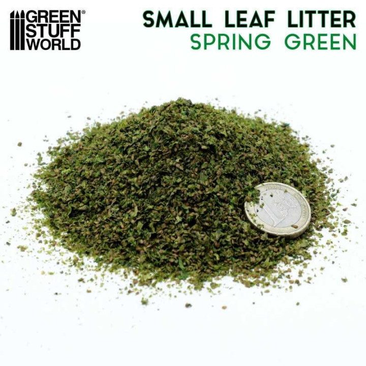Small Leaf Litter - Spring Green / Malá listová podstielka - jarná zelená