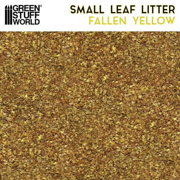 Small Leaf Litter - Fallen Yellow / Malá listová podstielka - opadaná žltá