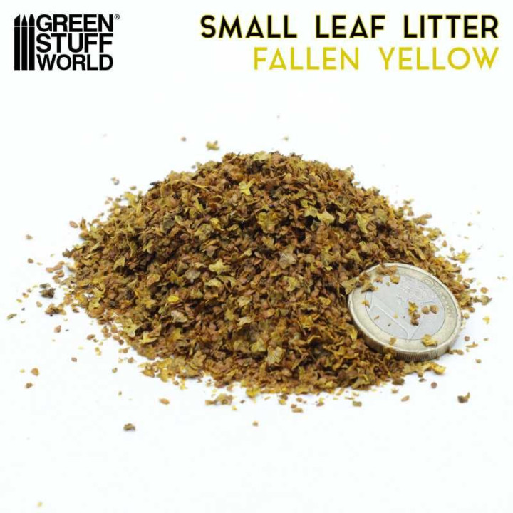 Small Leaf Litter - Fallen Yellow / Malá listová podstielka - opadaná žltá