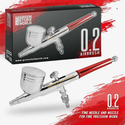 Dual Action Airbrush 0.2 / Airbrush pištoľ 0,2