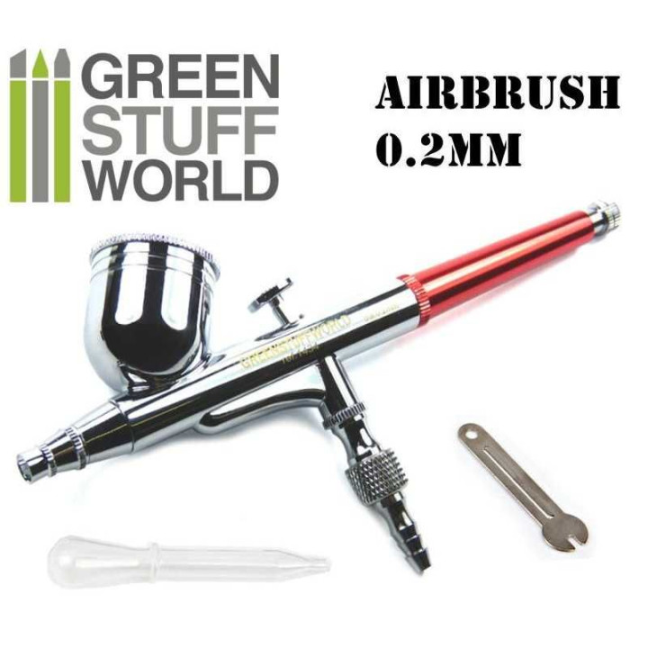 Dual Action Airbrush 0.2 / Airbrush pištoľ 0,2