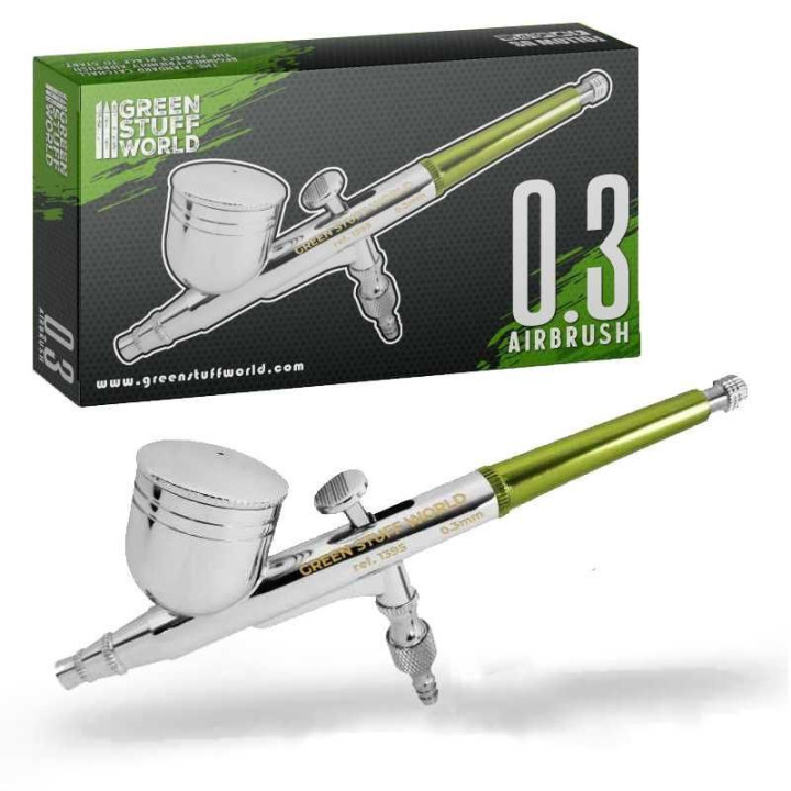Dual Action Airbrush 0.3 / Airbrush pištoľ 0,3