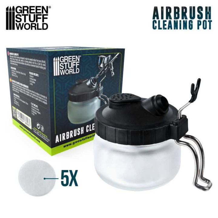 Airbrush Cleaning Pot / Odstreková nádoba na airbrush