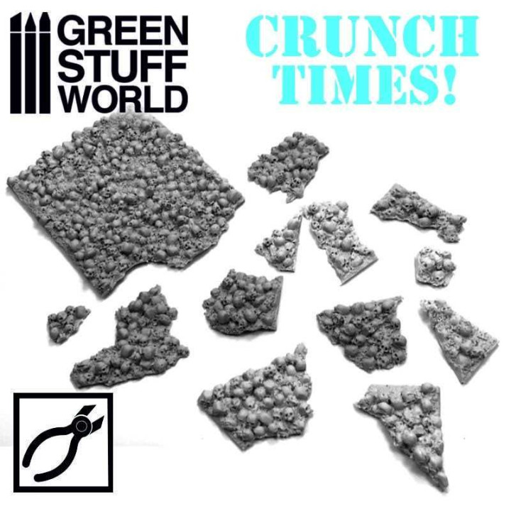 Skull Plates - Crunch Times! / Dosky s lebkami - Kruté časy!