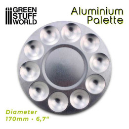 Round Mixing Palette / Okrúhla miešacia paleta