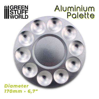 Round Mixing Palette / Okrúhla miešacia paleta