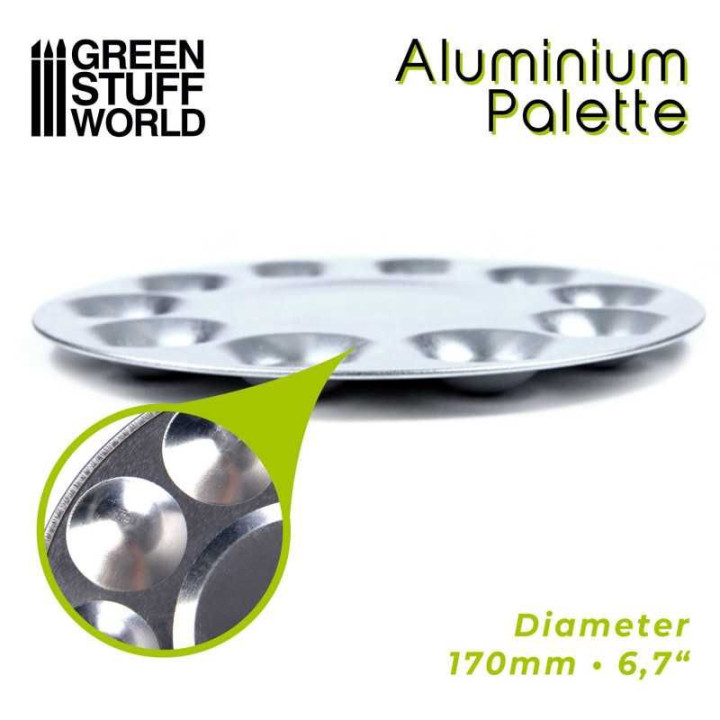 Round Mixing Palette / Okrúhla miešacia paleta