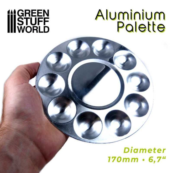 Round Mixing Palette / Okrúhla miešacia paleta