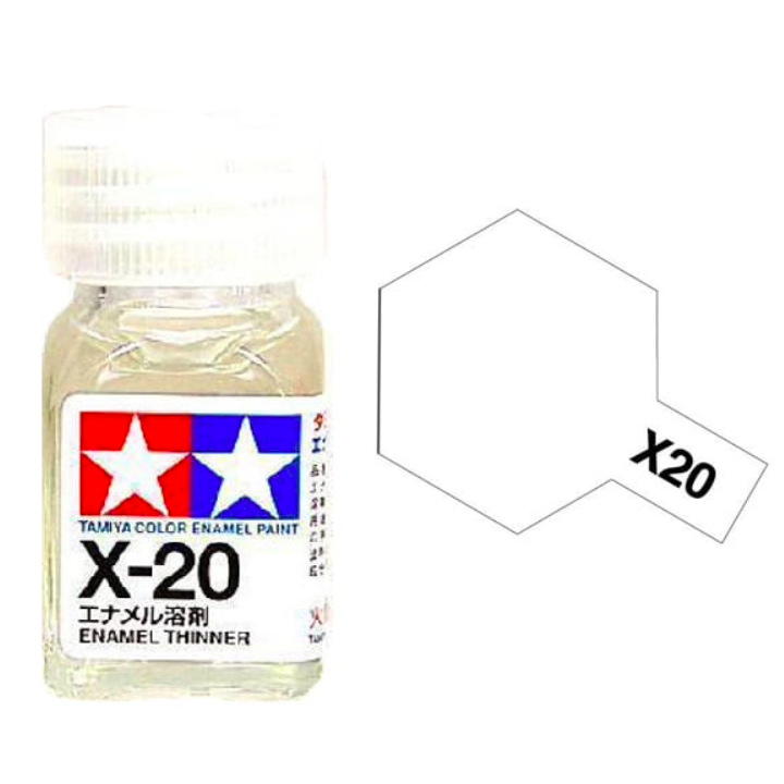 Tamiya 80020 Enamel X-20 Thinner 10ml / Riedidlo na syntetické farby