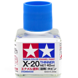 Tamiya 80020 Enamel X-20 Thinner 40ml / Riedidlo na syntetické farby
