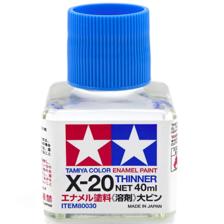 Tamiya 80020 Enamel X-20 Thinner 40ml / Riedidlo na syntetické farby
