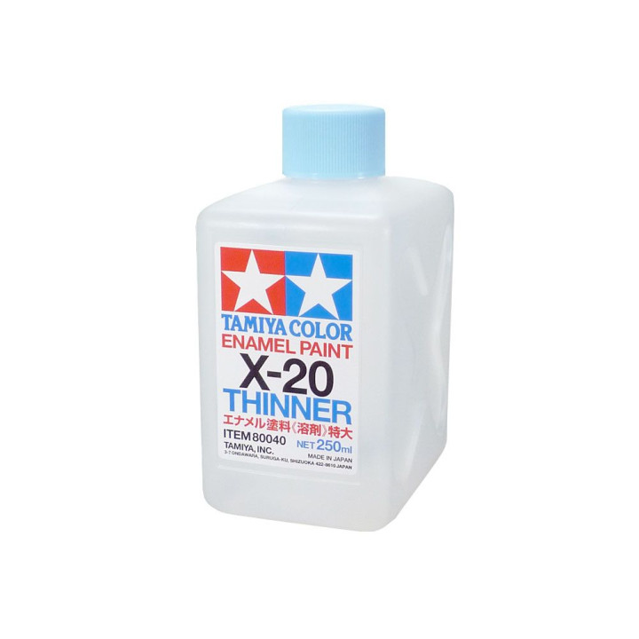 Tamiya 80020 Enamel X-20 Thinner 250ml / Riedidlo na syntetické farby