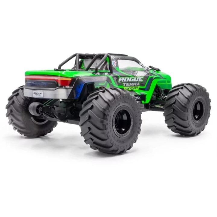 ROGUE TERRA SPORT RTR Brushless Monster Truck 4WD, zelená