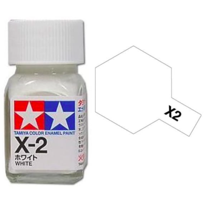 Tamiya 80002 Enamel X-2 White Gloss 10ml