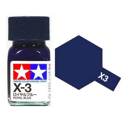 Tamiya 80003 Enamel X-3 Royal Blue Gloss 10ml