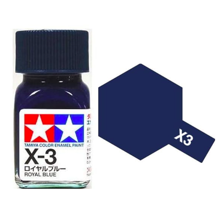 Tamiya 80003 Enamel X-3 Royal Blue Gloss 10ml