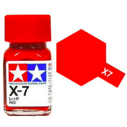 Tamiya 80007 Enamel X-7 Red Gloss 10ml