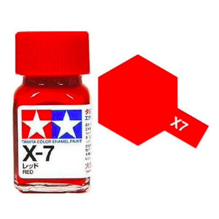 Tamiya 80007 Enamel X-7 Red Gloss 10ml