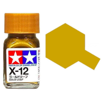 Tamiya 80012 Enamel X-12 Gold Leaf Gloss 10ml