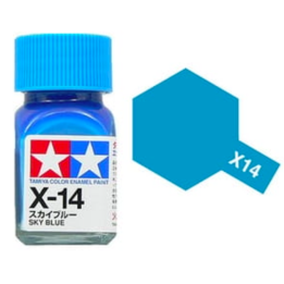 Tamiya 80014 Enamel X-14 Sky Blue Gloss 10ml