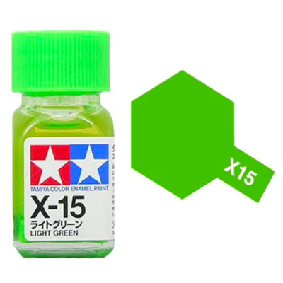 Tamiya 80015 Enamel X-15 Light Green Gloss 10ml