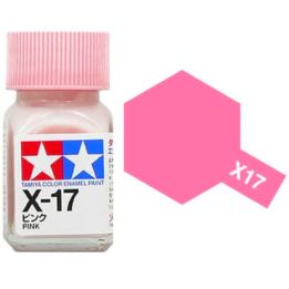 Tamiya 80017 Enamel X-17 Pink Gloss 10ml