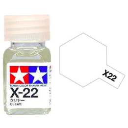 Tamiya 80022 Enamel X-22 Clear Gloss 10ml