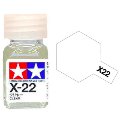 Tamiya 80022 Enamel X-22 Clear Gloss 10ml