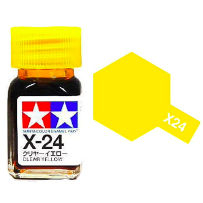 Tamiya 80024 Enamel X-24 Clear Yellow Gloss 10ml