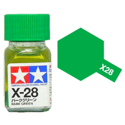 Tamiya 80028 Enamel X-28 Park Green Gloss 10ml